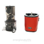 Kuvings REVO830 Wide Feed Slow Juicer in Red with Accessory Pack