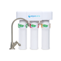 Aquasana AQ-5300+ Claryum® 3-Stage Max Flow Under Sink Water Filter in Brushed Nickel
