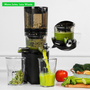 Kuvings AUTO8 Hands-Free Slow Juicer in Light Silver