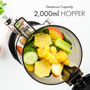 Kuvings AUTO8 Hands-Free Slow Juicer in Light Silver