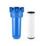 Aquasana Rhino EQ-500-WELL Whole House Water Filter System with Post Filter Kit in Blue