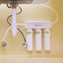 Aquasana AQ-5300+ Claryum® 3-Stage Max Flow Under Sink Water Filter in Brushed Nickel